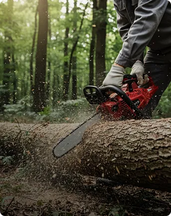 Motosierra de gasolina